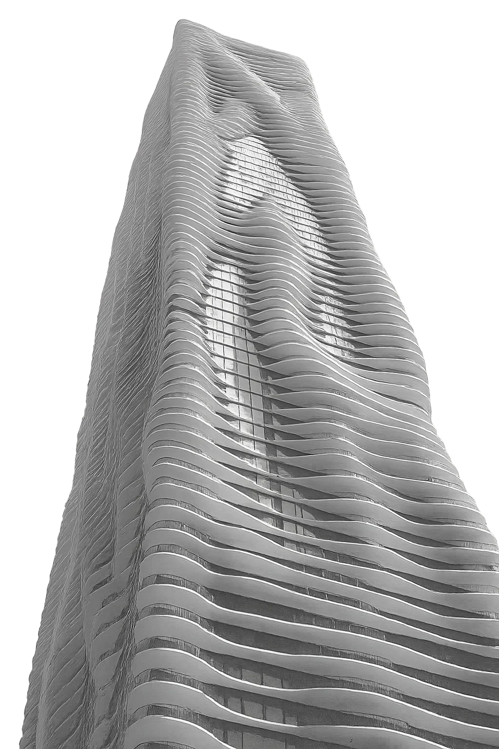 AquaTower in a city setting