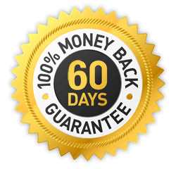 AquaTower 60-day money-back guarantee badge