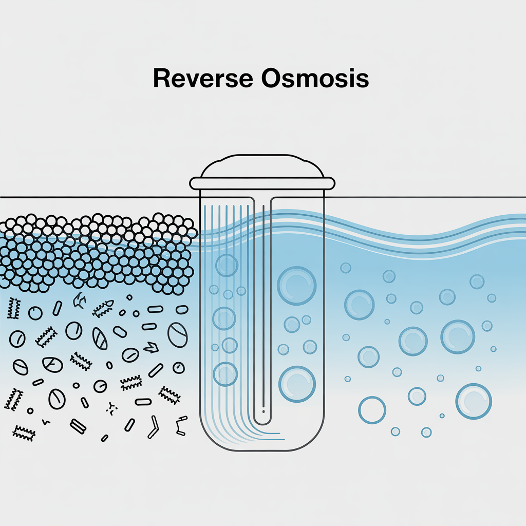 AquaTower reverse osmosis purification stage