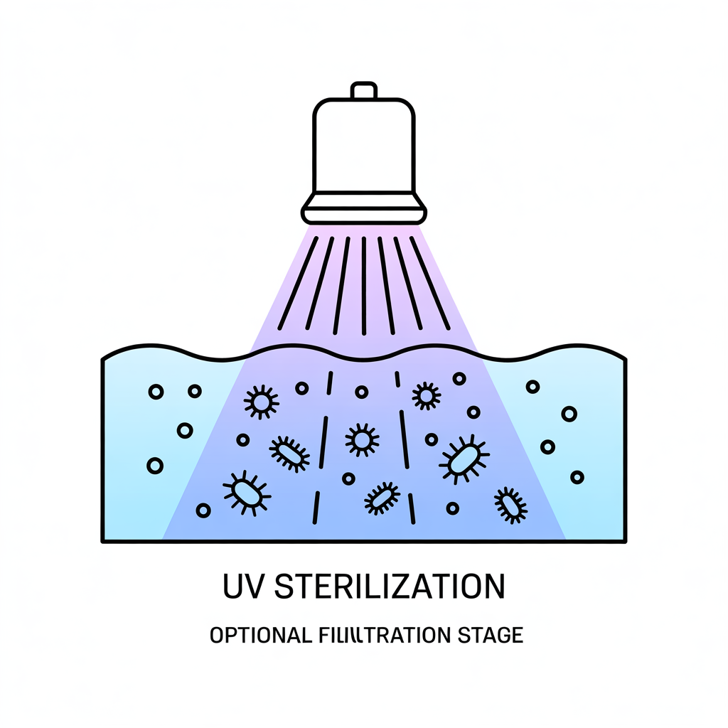 AquaTower UV sterilization system